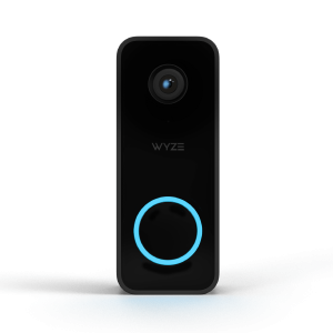 Wyze Video Doorbell v2, Wired 2K HD Video Doorbell, 3:4 Aspect Ratio, Color Night Vision, Two-Way Audio, IP65 Weather Resistant, Works with Existing Chime & Alexa/Google Assistant, Black