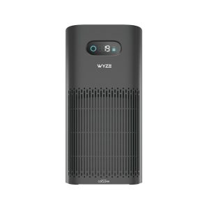 Wyze Smart Air Purifier (Black) with HEPA 13 Filter, 550 sq ft Coverage, 21db Quiet, Air Quality Monitor, Works with Alexa & Google Assistant